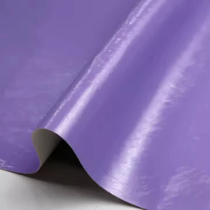 China Factory Shiny Leather Material PU Synthetic Leather For Leather Jacket Dressed Skirts Cuero Sintético