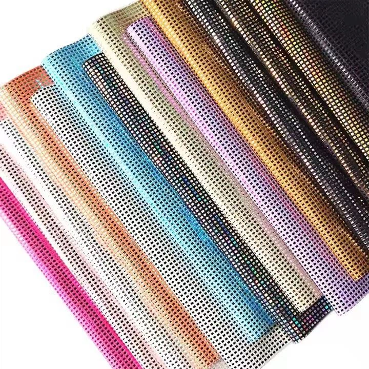 Manufacturer's New Colorful Fantasy Leather Luggage PU Bottom Artificial Leather For Pen Handbag Cosmetic Bag Fabric Shoes Sofas