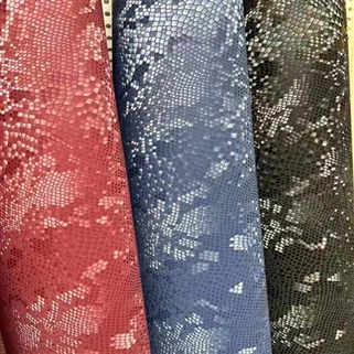 2025 Snake Animal Design PU PEIL FABRICĂ PU PUNETICĂ SINTETIC